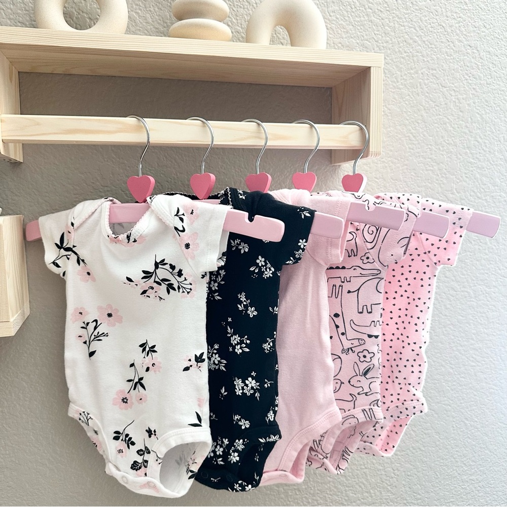 Carter’s 5pk Onesies Baby Girl Bundle